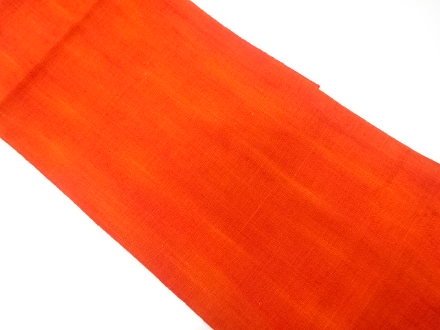 手織り真綿紬　暈し柄　名古屋帯